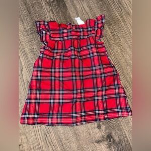 H&M Red and Navy Blue Sundress